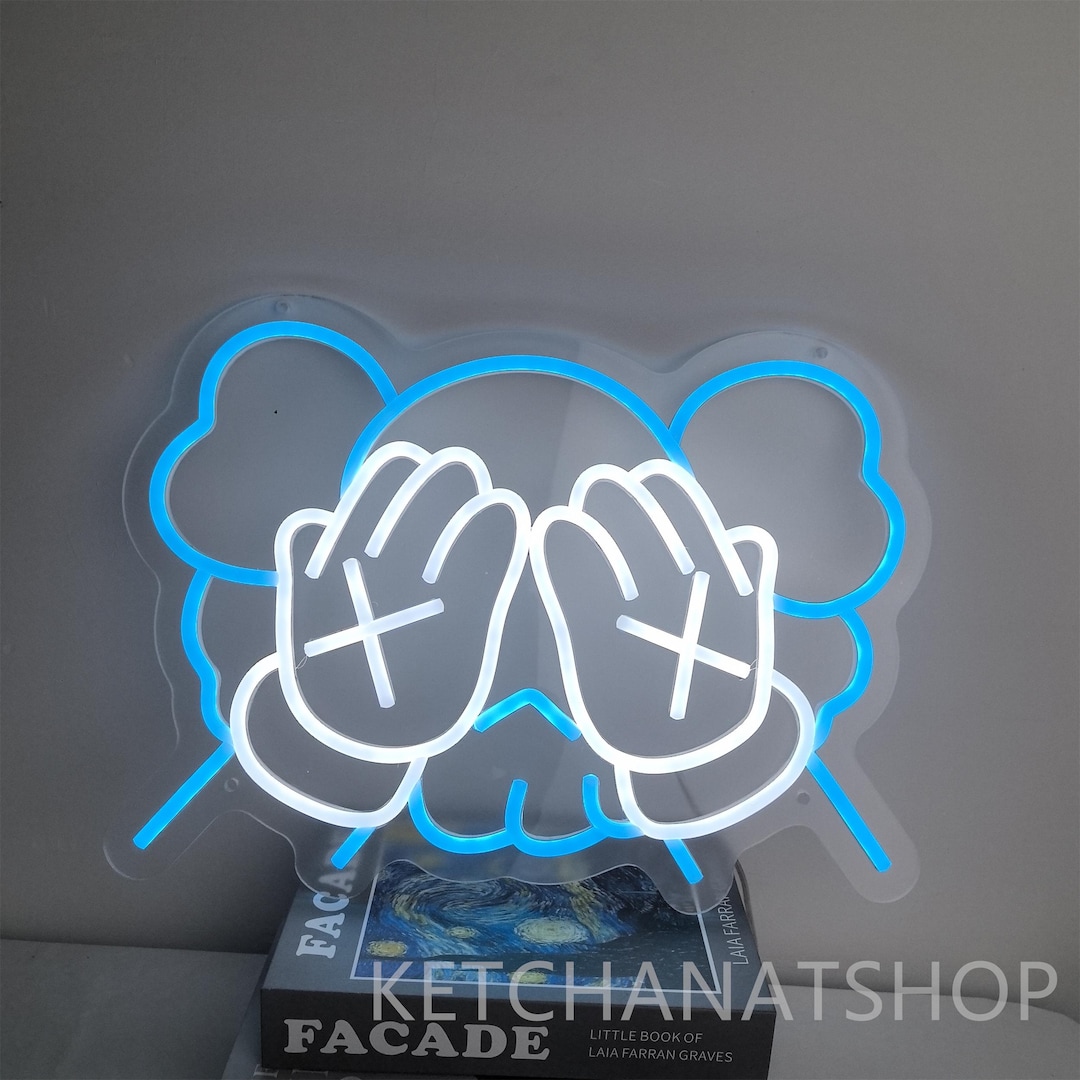 Game Room Neon Sign,gamer Room Wall Decor, Custom Kaws Anime Led Neon ...