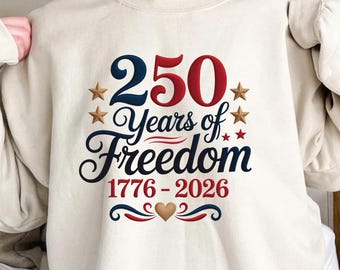 Sudadera con capucha 250 años de libertad, sudadera con capucha patriótica de EE. UU.
