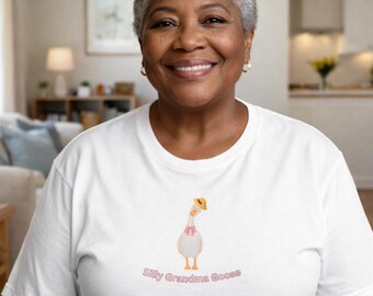 Grandma Silly Goose Tee | One Silly Goose Tee | Grandma Gift | Mothers Day Grandma Shirt |