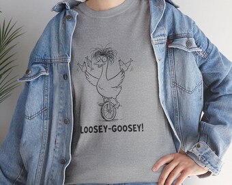Silly Goose Tshirt | Silly Goose On A Loose | 90s Aesthetic Tshirt | Funny Tee