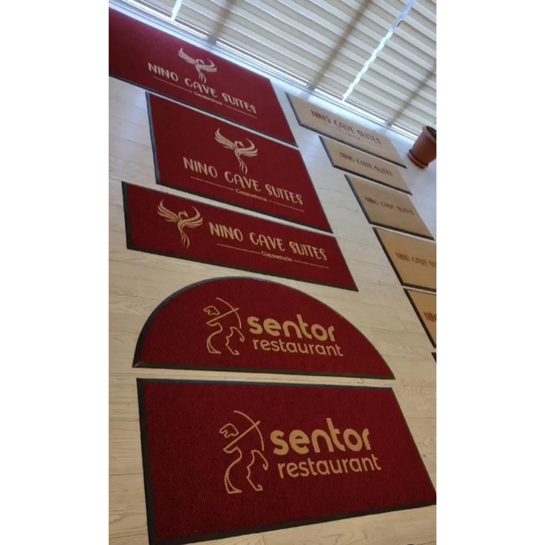 Custom Business Logo Mat – Branded Commercial Entrance Rug - Etsy