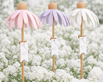 Blume „Sunrise“ inkl. gewerblicher Lizenz 3D Druck Datei | Sonnenhut Blume | Gartenstecker STL & 3MF | Boho Deko | Commercial License