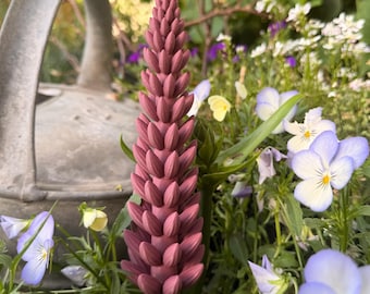 Lupine 3D Druckdatei inkl. gewerblicher Lizenz STL 3MF | Blumenstecker für 8mm & 10mm Holzstab | Für Garten Deko, Frühlingsblume, DIY