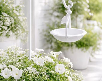 Insektentränke 3D Druck Datei STL 3MF – Gartenstecker Blumentopf Deko – Bienentränke Wasserschale – Landhausstil – Download