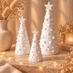 Julgran "Dotty" inkl. kommersiell licens STL 3MF | 3D-utskriven juldekoration | modern stjärnjulgran | Julgran