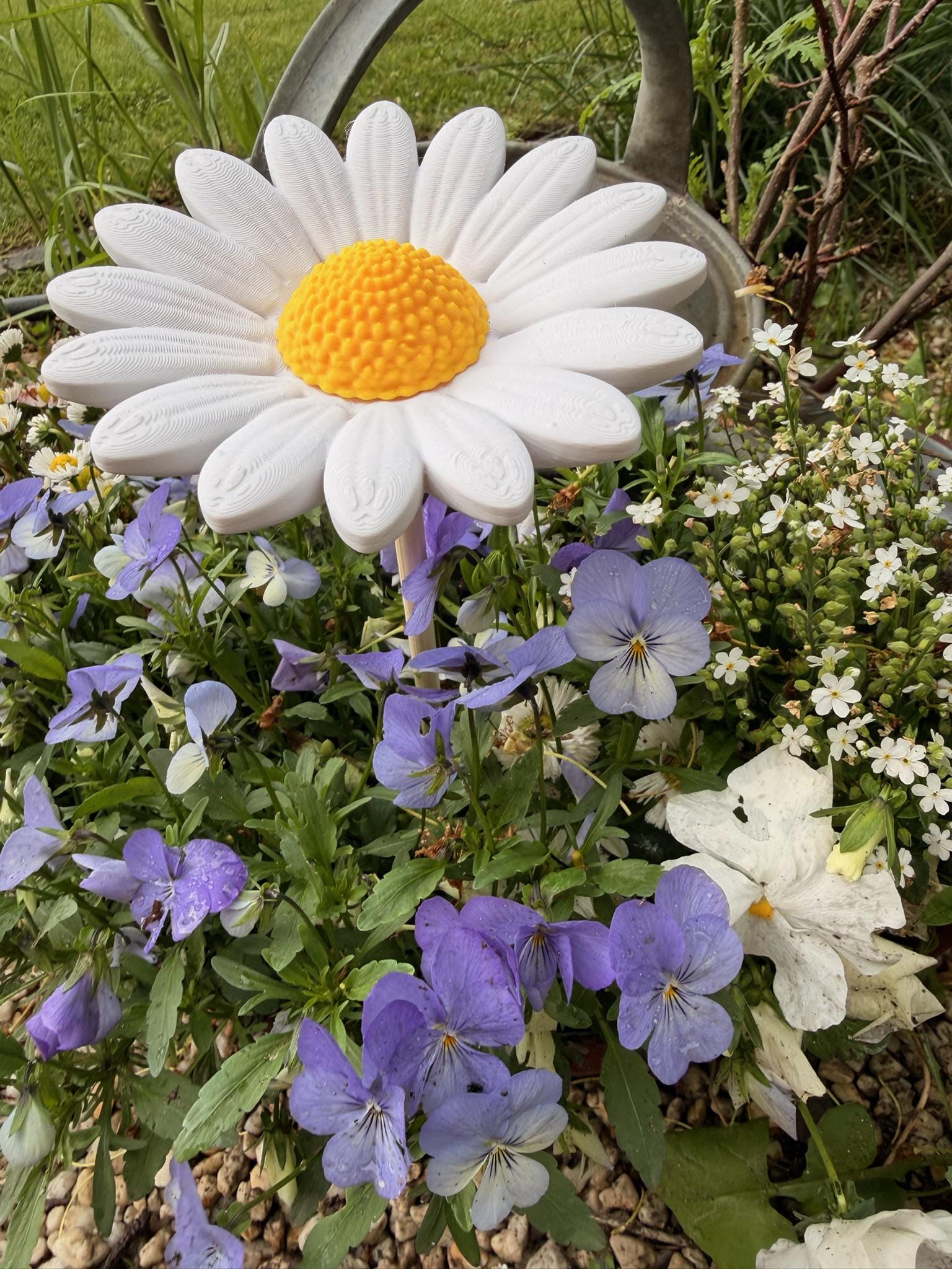 2er-Set Gänseblümchen-Deko – Hängendes Frühlingsbanner Mit Blumen-Girlande Für Geburtstage & Kinderzimmer Hängende Frühlingsdeko