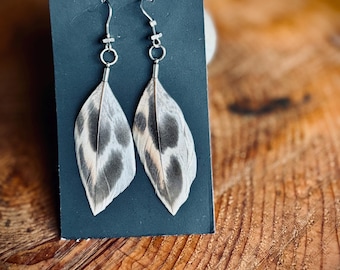 mallard feather earrings | handmade in the Pacific Northwest | lightweight & hypoallergenic
