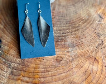 mallard feather earrings | handmade in the Pacific Northwest | lightweight & hypoallergenic