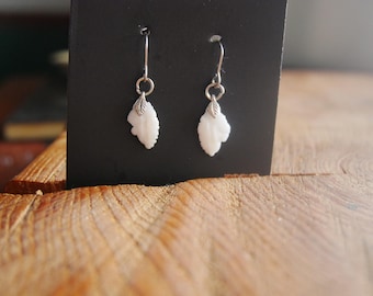 fish otolith earrings | handmade in the Pacific Northwest | lightweight & hypoallergenic