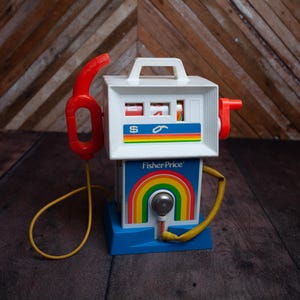 VINTAGE toy gas pump ***Ready to Ship***