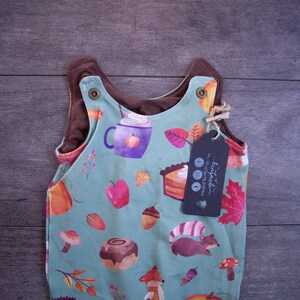 Newborn Pumpkin Romper 0-3M Boy infant **READY TO SHIP**