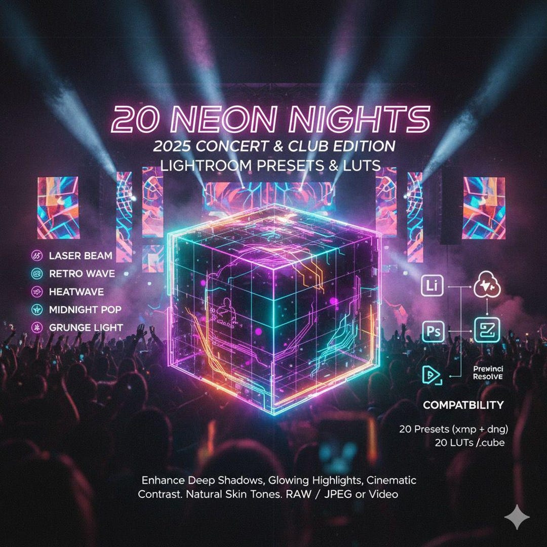 Neon Procreate Brushes & Color Palettes | Neon Glow and Light Effect ...