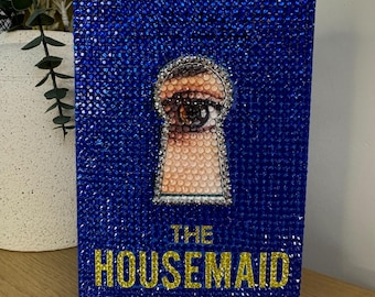 The Housemaid DIY Buch Bedazzle Kit | Thriller Reader Bastelpackung | Buch-Liebhaber-Geschenk