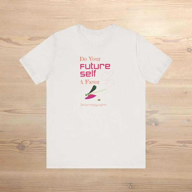 Camiseta Momentos Conscientes: Camiseta motivacional de manga corta / Camiseta de Afirmación Positiva para Adultos Vintage White