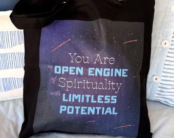 Boundless Spirit Tote – Cotton Canvas Eco-Friendly Everyday Tote Bag