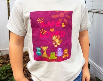 Toddler Short Sleeve Tee - Safe & Loved