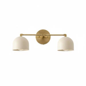 Vanity Light-Half Ball Shade-Light Fixture-Vanity Light - Model No. 0698