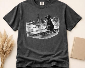Golden Retriever Rio Shirt, Brazil Dog Lover Tee, Rio Skyline Graphic, Christ Statue Art, Pet Owner Gift