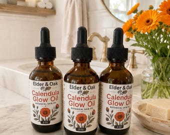 Olio illuminante alla calendula
