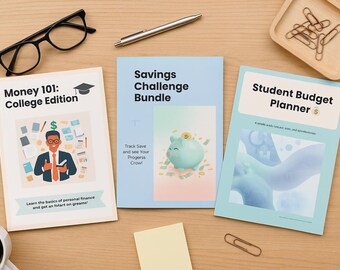 The Savvy Student Finance Bundle — 3-in-1 Money Management Kit