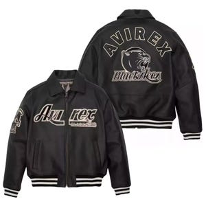 Avirex Black Aces - Etsy