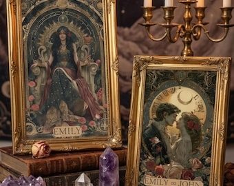 Custom Tarot Card Portrait
