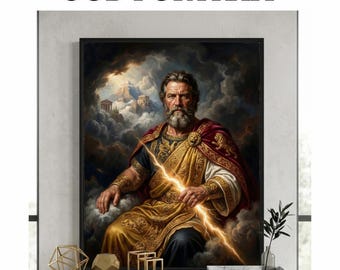 Custom Mythological God Portrait