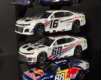 4 Tier 3D Printed PLA 1/24 Diecast Nascar Display Stand NO CARS Included