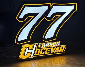 Carson Hocevar 77 LED Light Box