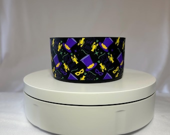 Funda protectora para vasos de carnaval, hecha a mano