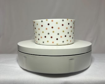 Funda protectora de silicona con lunares para vasos Stanley, Owala y más.