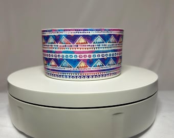 Funda protectora de silicona con diseño tribal brillante para vasos Stanley, Owala y más.