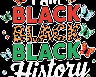 Black Excellence PNG | Juneteenth Graphic, T-Shirt Design (Instant Download)