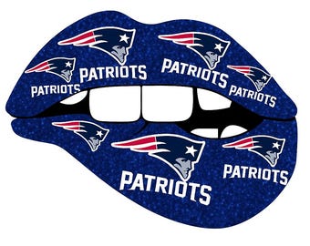 Football Team Glitter Lips PNG | Game Day Sublimation (Digital Download)