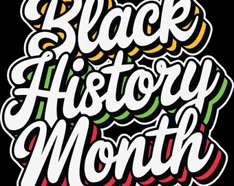 Black History Month PNG | Black Excellence Graphic (Instant Download)