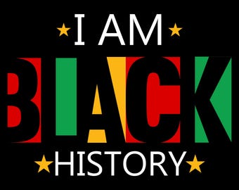 Black History PNG | Afrocentric T-Shirt Graphic (Instant Download)