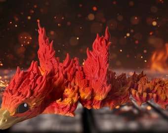 3D Printed Phoenix Dragon