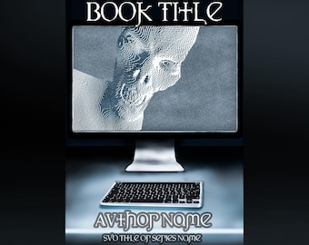 Demon On Desktop Fantasy Book Cover Design | Premade Ebook Cover for Self-Published Authors