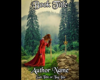 Warrior Lost Fantasy Book Cover Design | Premade Ebook Cover for Self-Published Authors