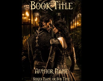 Dark Lovers Fantasy Book Cover Design | Premade Ebook Cover for Self Published Authors