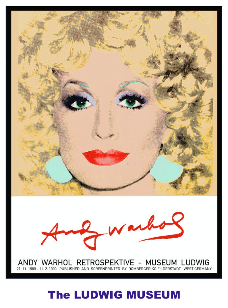 DOLLY PARTON Warhol's Interview Magazine From July 1984 Etsy