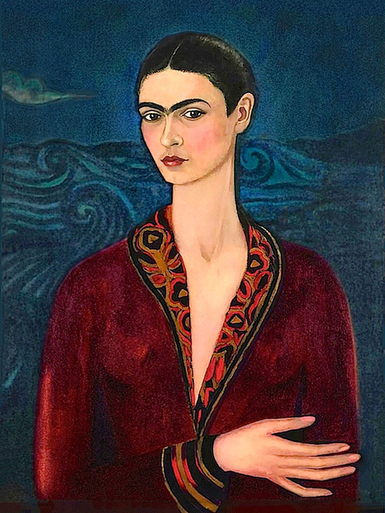 frida kahlo red dress Frida Kahlo: Appearances Can Be Deceiving  Alejandra de Argos