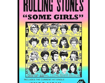 Original '78 the ROLLING STONES Some Girls Rolling Stones Records