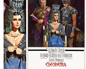 CLEOPATRA • The CLASSIC #1 Poster • A High Quality Replica, Printed On Sturdy Premium 11Mil Paper • Available Framed