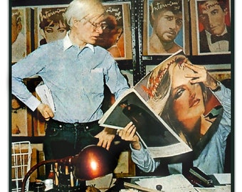 ANDY WARHOL'S • Interview Magazine • Full LARGE Format
