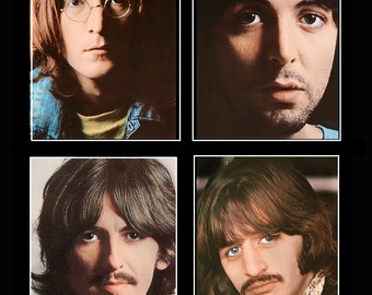 BEATLES • WHITE ALBUM Classic Portraits From the 1968 Album