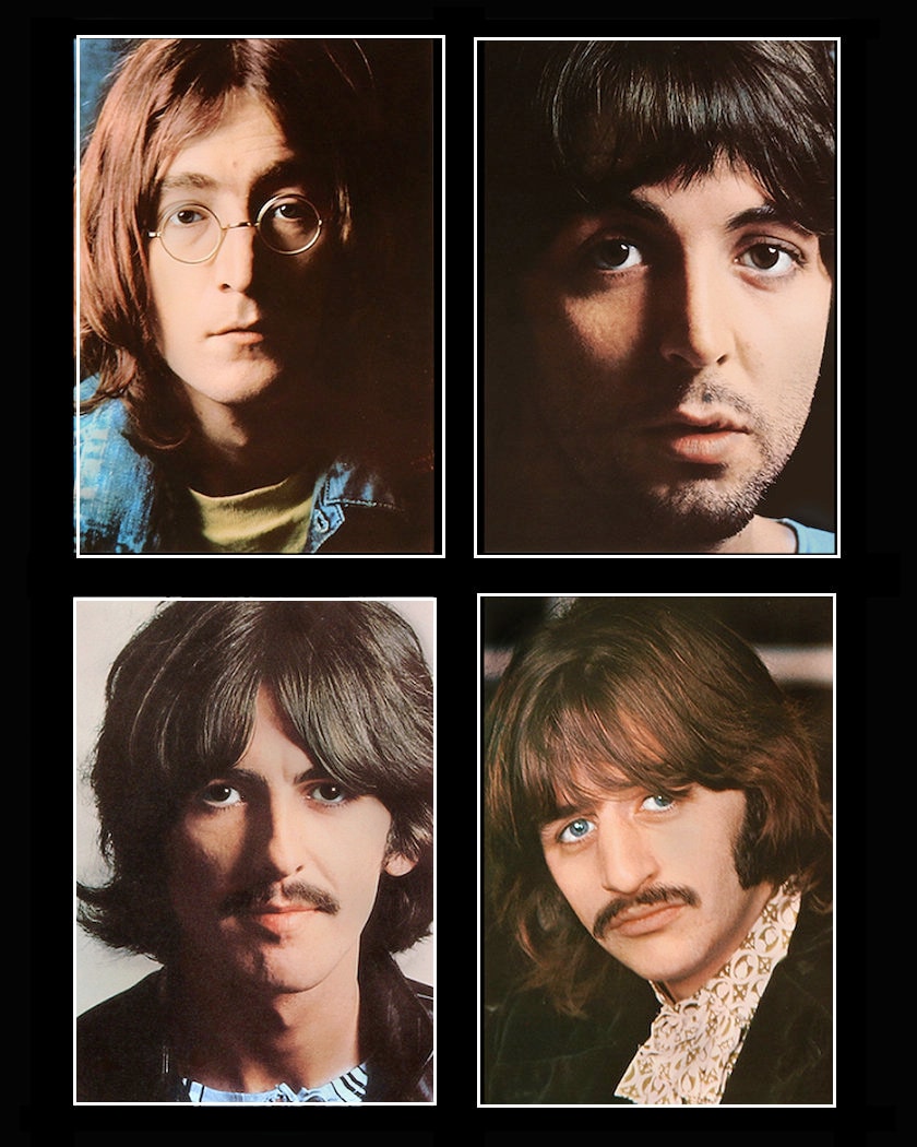 BEATLES • WHITE ALBUM Classic Portraits From the 1968 Album