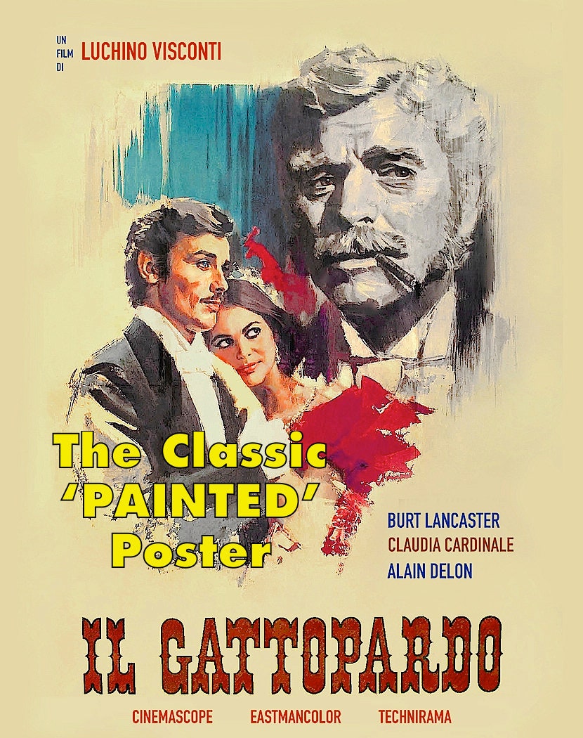 Il Gattopardo 映画ポスター: 1963 イタリア映画の複製 - Etsy 日本