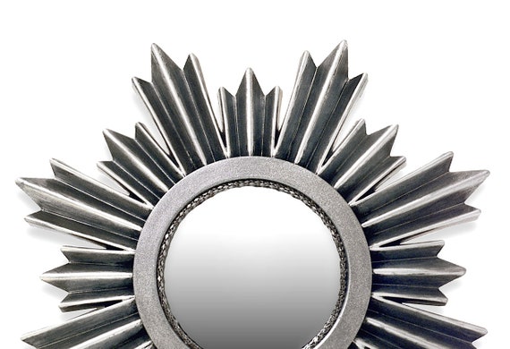arthus-bertrand 銀製 SILVER SUNBURST Mirror • Hand-painted Resin • 10