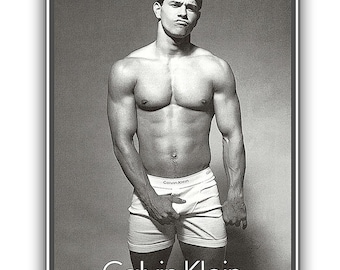 MARKY MARK • Reimpresión del icónico póster 'CROTCH' de Calvin Klein de los 90 • Pieza rara y de colección • ¡No te lo pierdas!